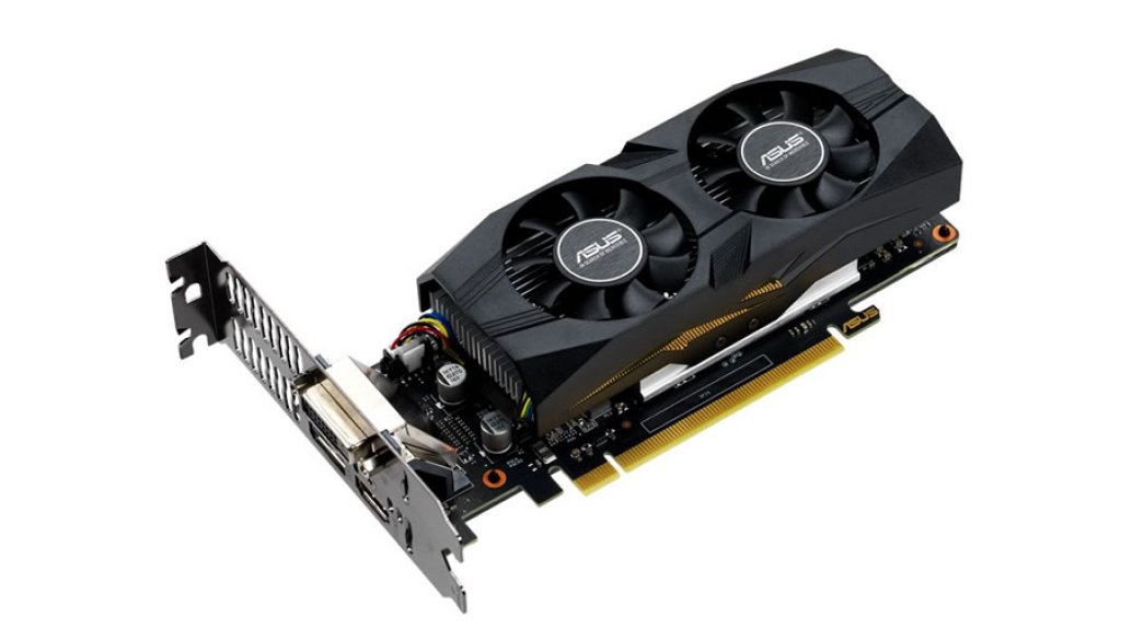 ASUSからロープロファイルでバックプレート付きGEFORCE GTX 1650 搭載