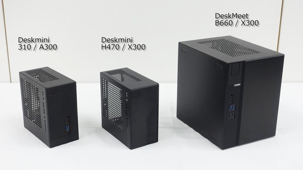 8リットルの理想形、ASRockからGPU搭載可能なミニPCベアボーンキット