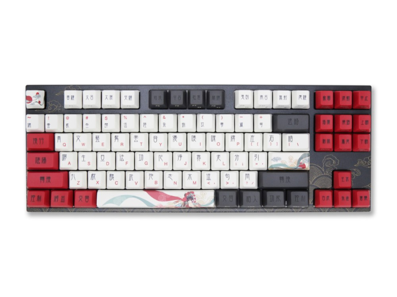 Varmilo Varmilo 87 Beijing Opera ANSI Keyboard CHERRY MX シルバー