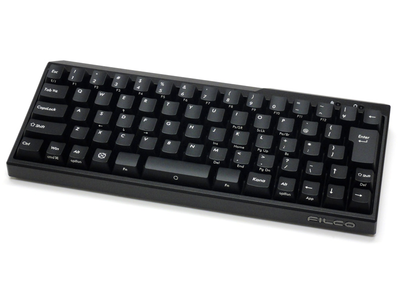 FILCO Majestouch MINILA Air JP68キー 黒軸 (FFBT68ML/NB) 親指ダブル