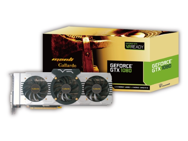 Manli Manli GeForce GTX 1080 Gallardo Gallardo GeForce GTX 1080
