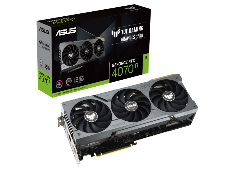 ASUS TUF-RTX4070TI-12G-GAMING GEFORCE RTX 4070 Ti 12GB 192-bit