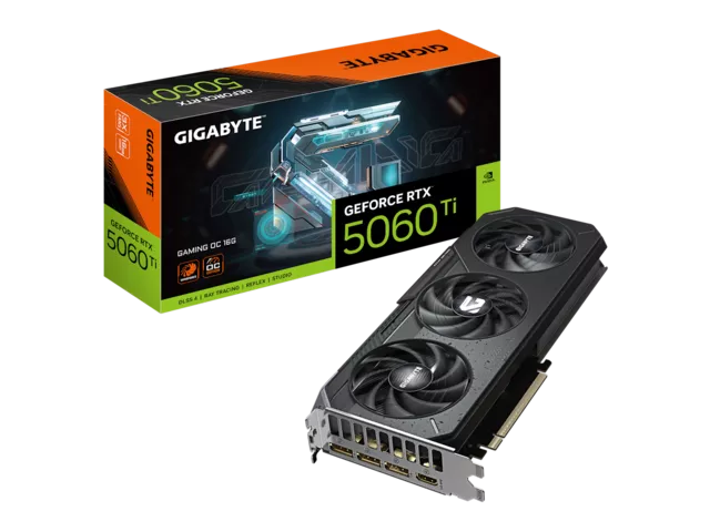 玄人志向 GG-RTX5060Ti-E16GB/OC/DF/V2 GEFORCE RTX 5060 Ti 16GB 128