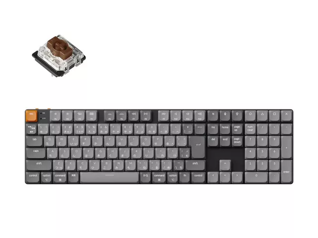 Keychron K5 Max QMK/VIA ワイヤレス カスタム・メカニカルキーボード