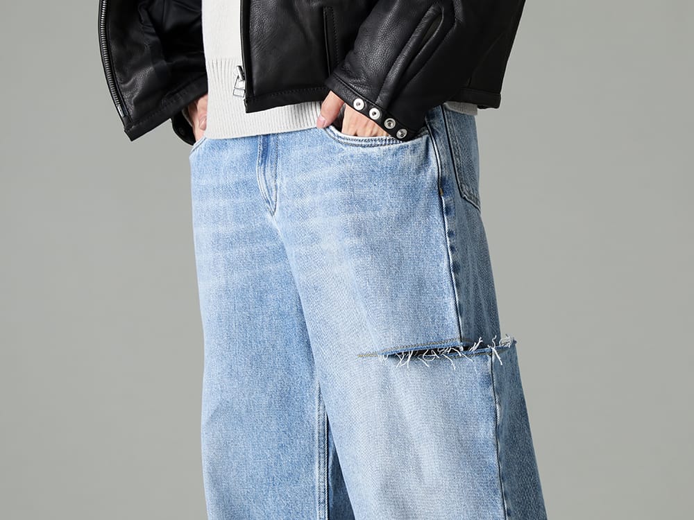 Maison Margiela 5ポケットパンツ レザースタイル -FASCINATE