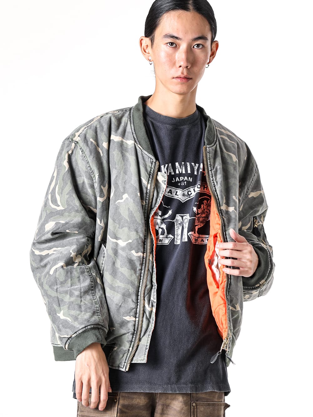KAMIYA 2024-25AW MA-1 Jacket Autumn/Winter Coordination -FASCINATE