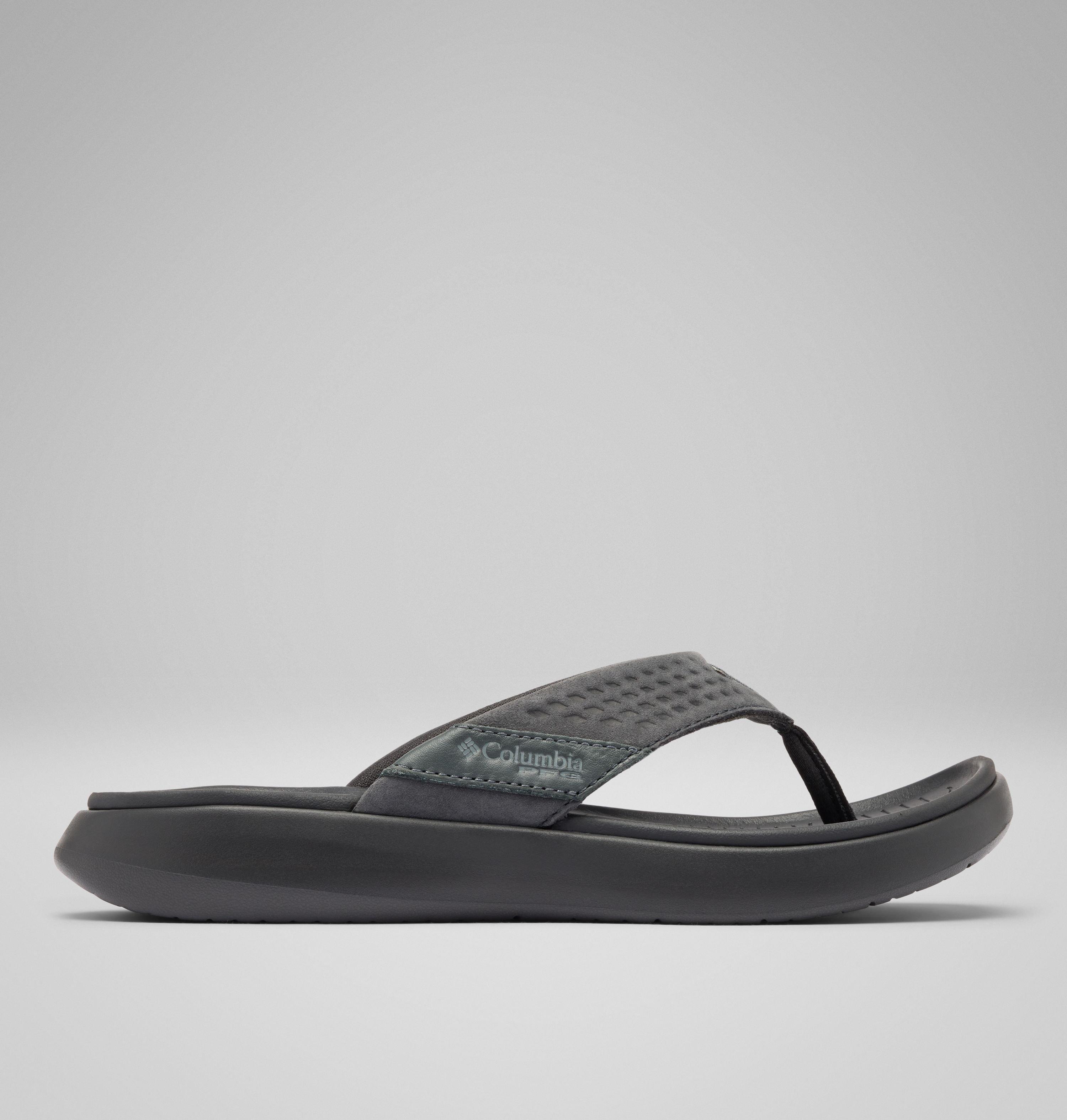 Women's PFG Boatside Leather Flip Flop | Columbia