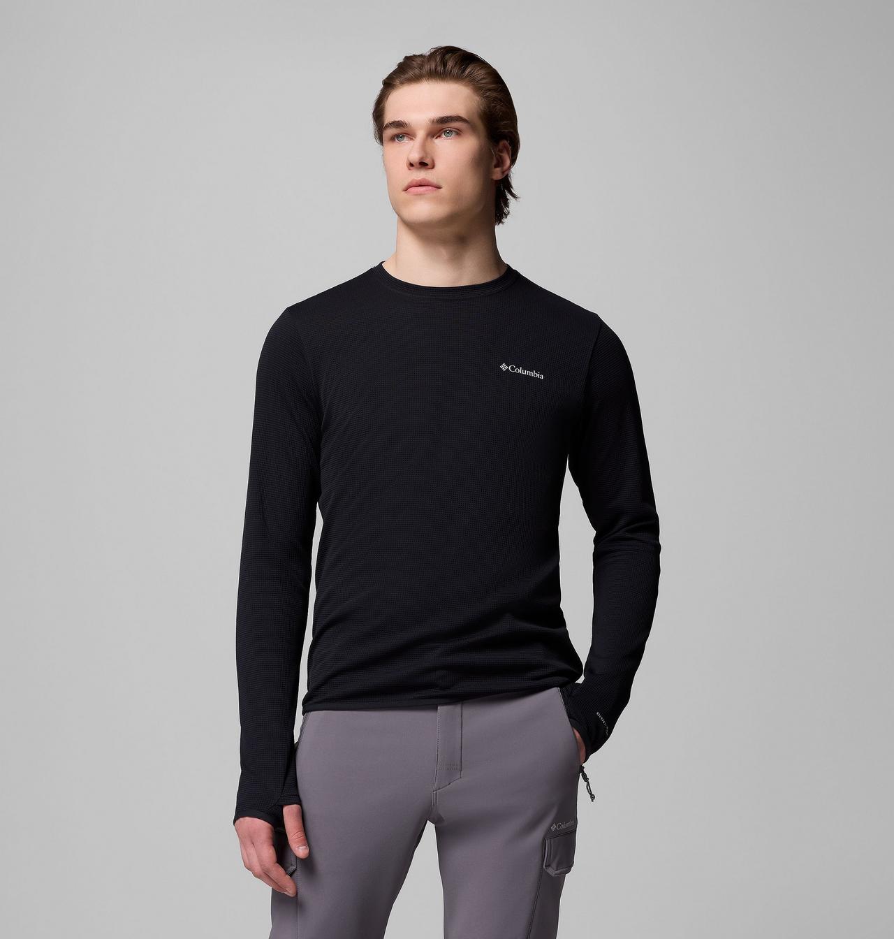 Men's Tech Trail Utility Warm Long Sleeve Crew Shirt | Columbia