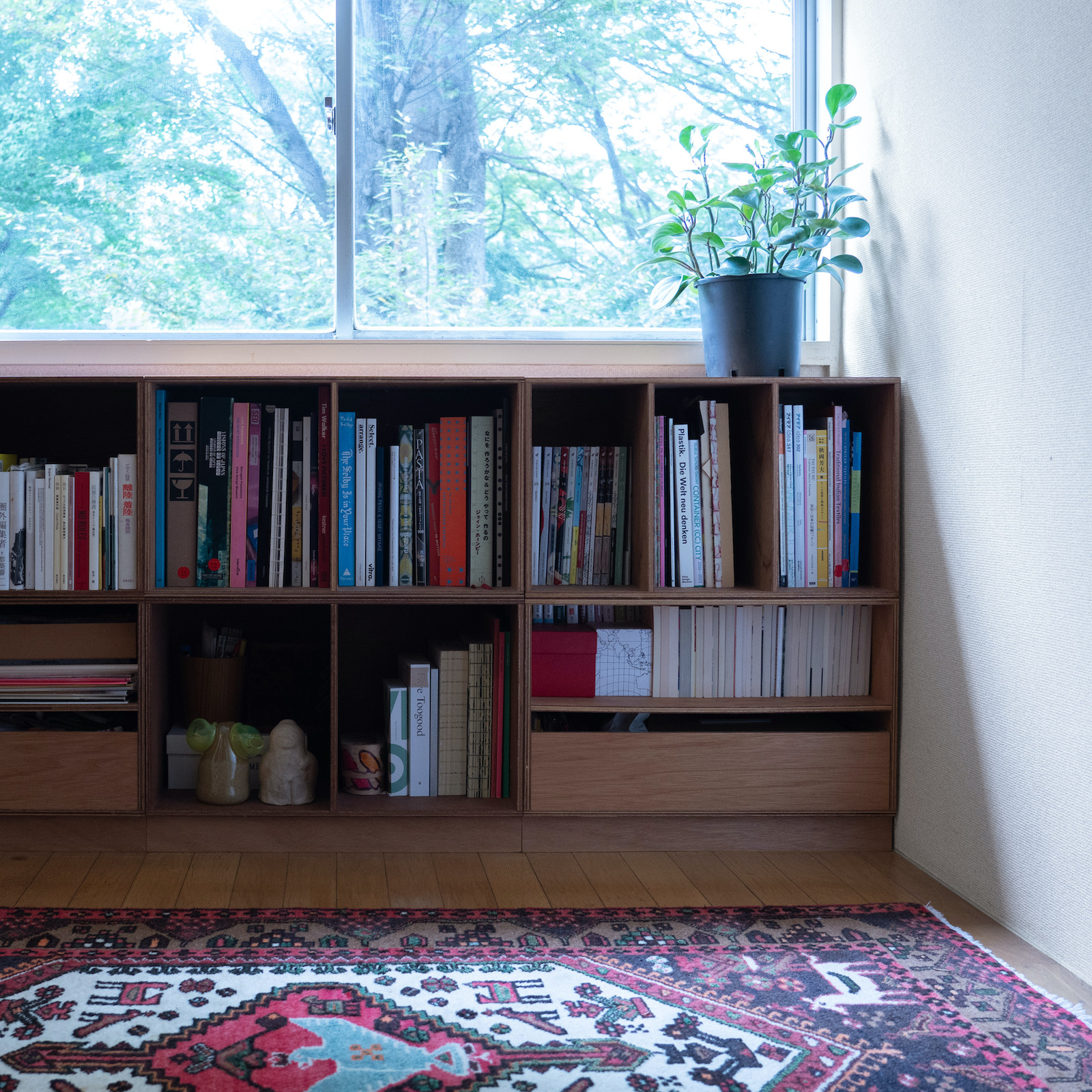 自由につかえる箱型シェルフ LAUAN SHELVES | D&DEPARTMENT