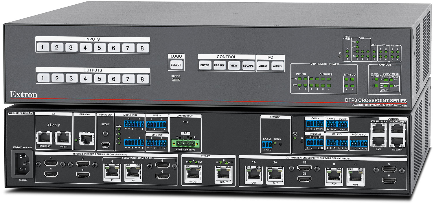 DTP3 CrossPoint 662 - DTP Systems | Extron