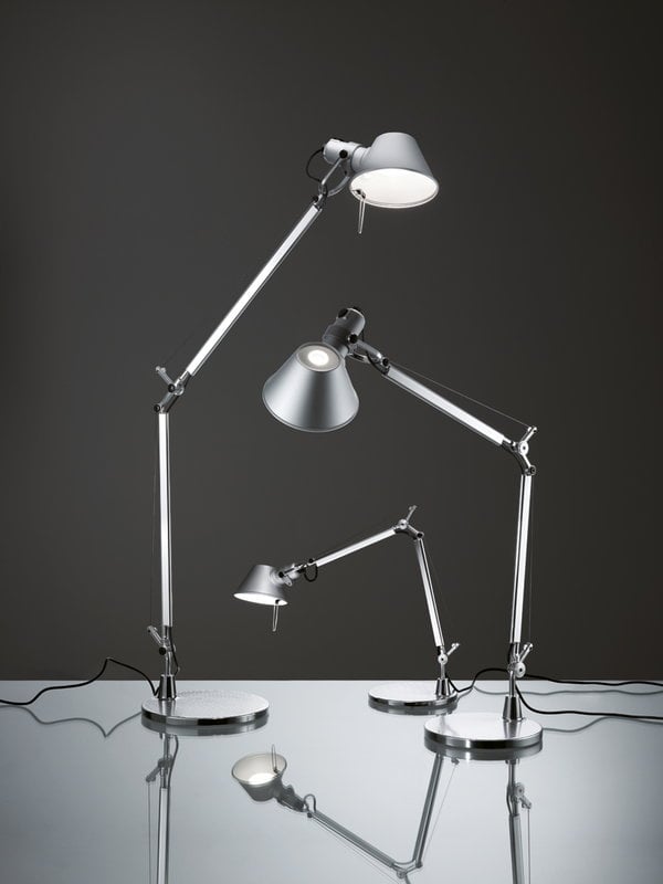 Artemide Tolomeo Lettura floor lamp, aluminium | Finnish Design Shop