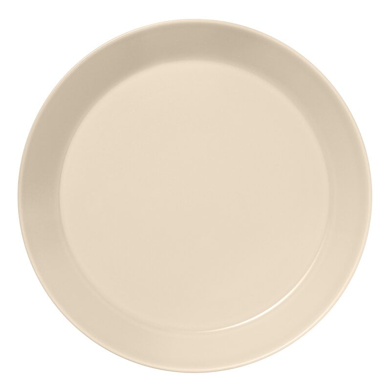 Iittala Teema plate 26 cm, linen | Finnish Design Shop