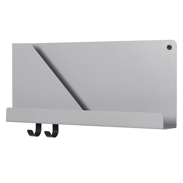 Muuto Folded shelf, grey, small | Finnish Design Shop