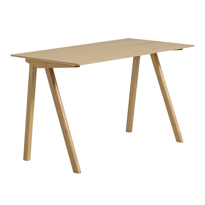 HAY CPH90 2.0 desk, 130 x 65 cm, lacquered oak - lacquered oak