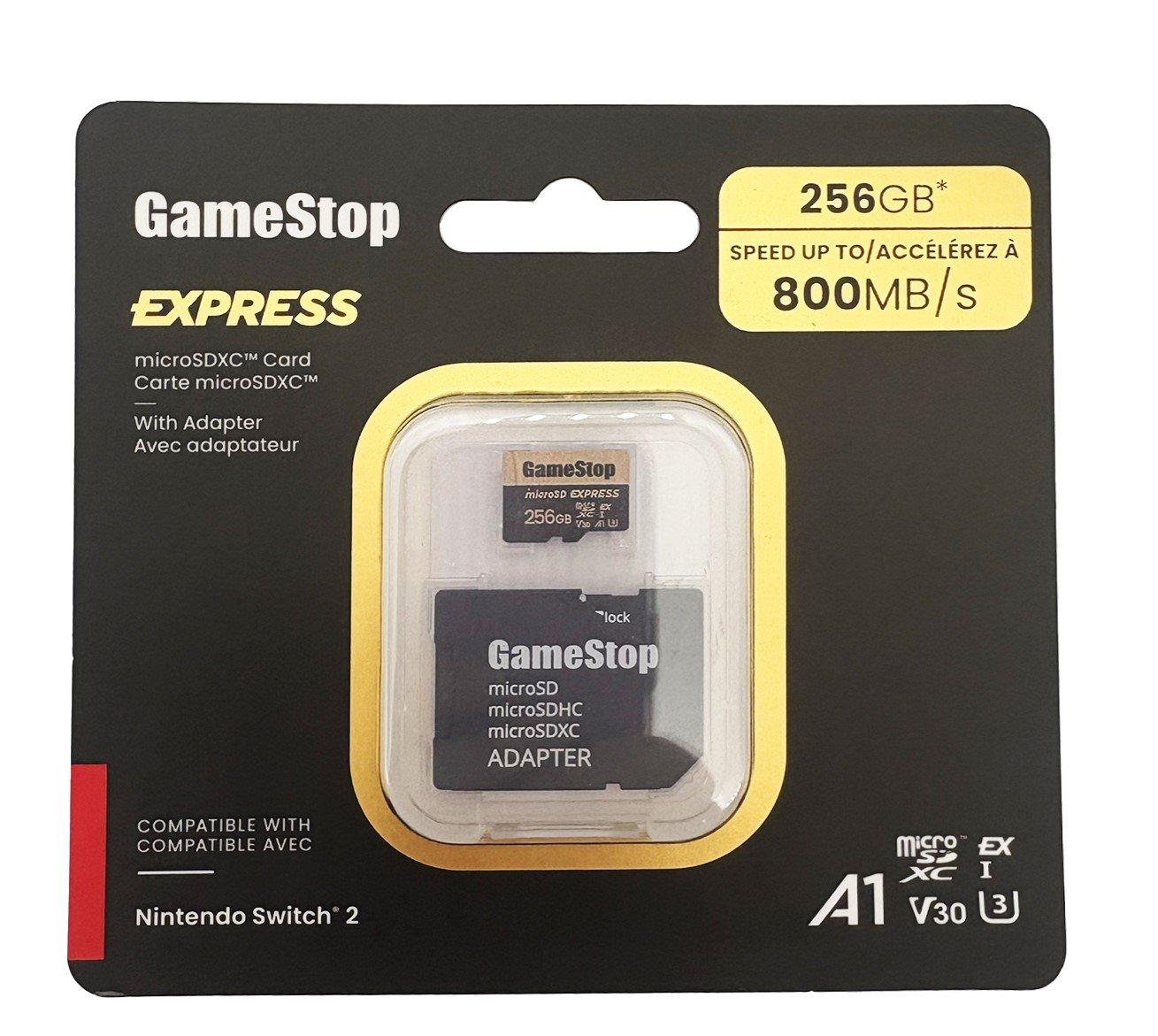 GameStop Express Micro SD Card for Nintendo Switch 2 256GB | GameStop