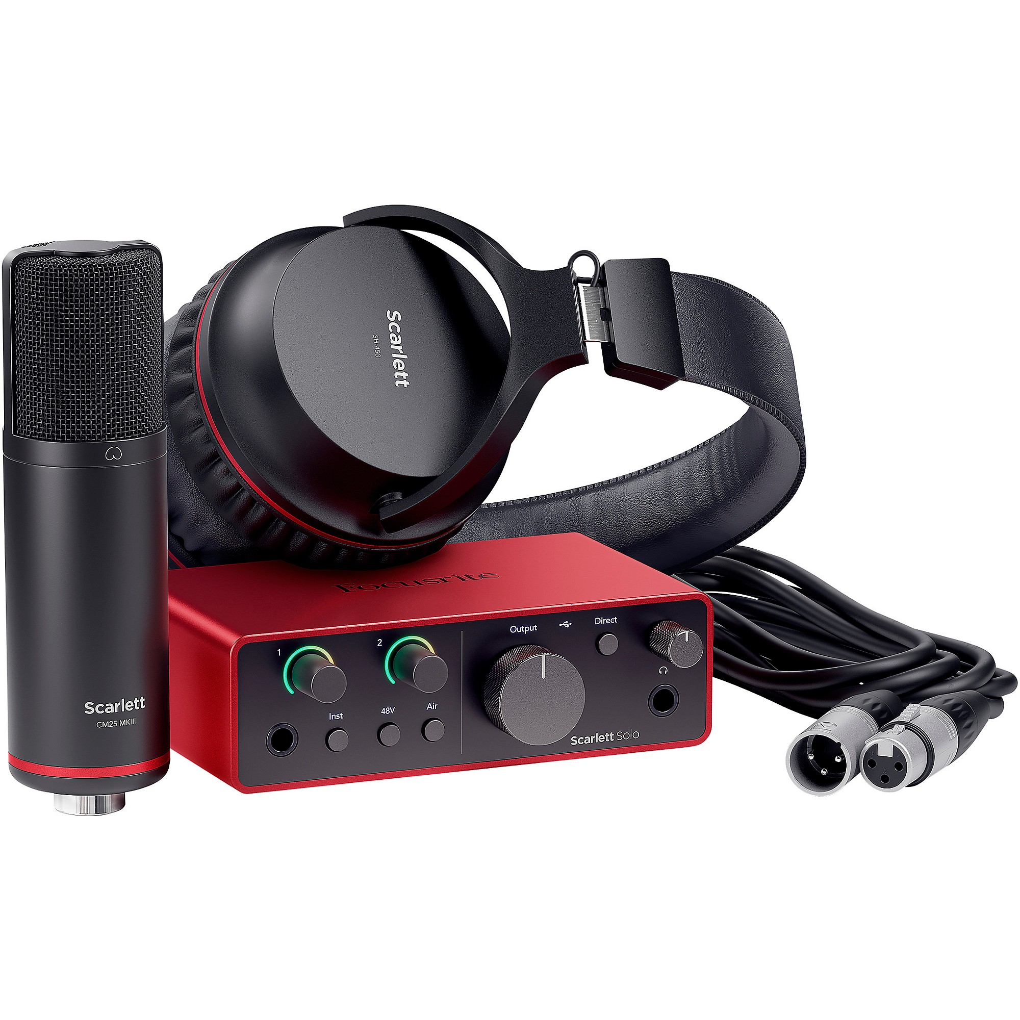 Focusrite Scarlett Solo Studio 4th Gen Pack | Guitar Center