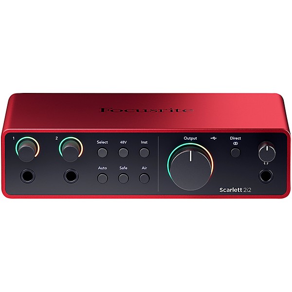 Focusrite Scarlett 2i2 4th Gen USB-C Audio Interface | Guitar Center