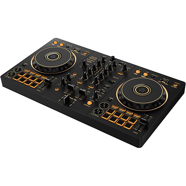 Open Box Pioneer DJ DDJ-FLX4-N 2-Channel DJ Controller - Gold