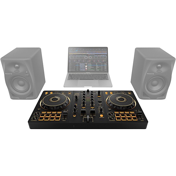 Open Box Pioneer DJ DDJ-FLX4-N 2-Channel DJ Controller - Gold
