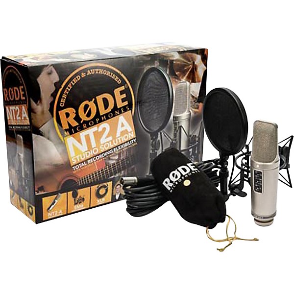 RODE NT2-A Studio Condenser Microphone Bundle | Guitar Center