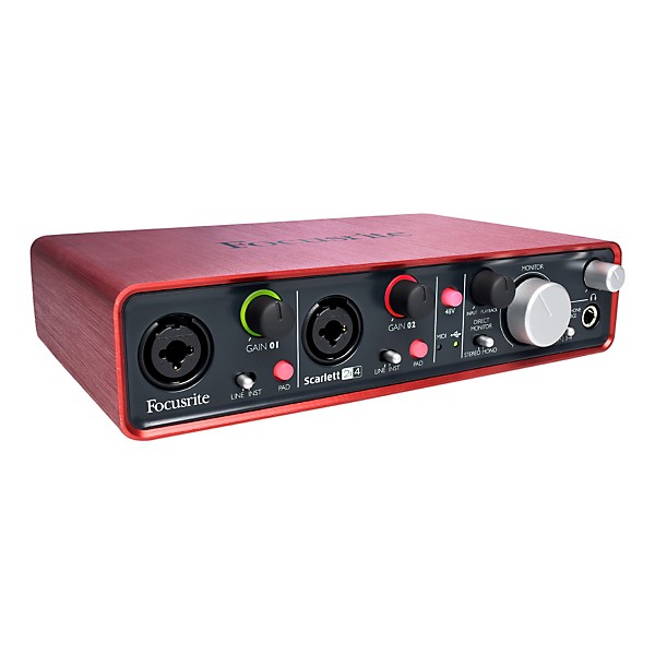 Restock Focusrite Scarlett 2i4 USB Audio Interface | Guitar Center