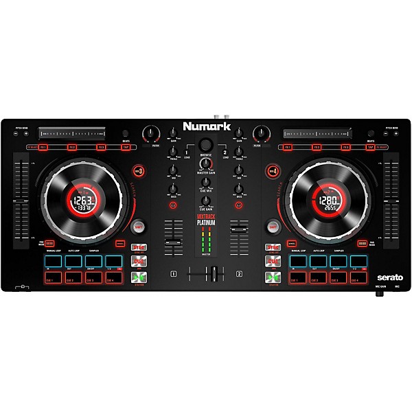 Open Box Numark Mixtrack Platinum DJ Controller | Guitar Center