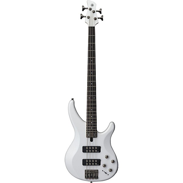 Yamaha TRBX304 4-String Electric Bass White Rosewood Fretboard