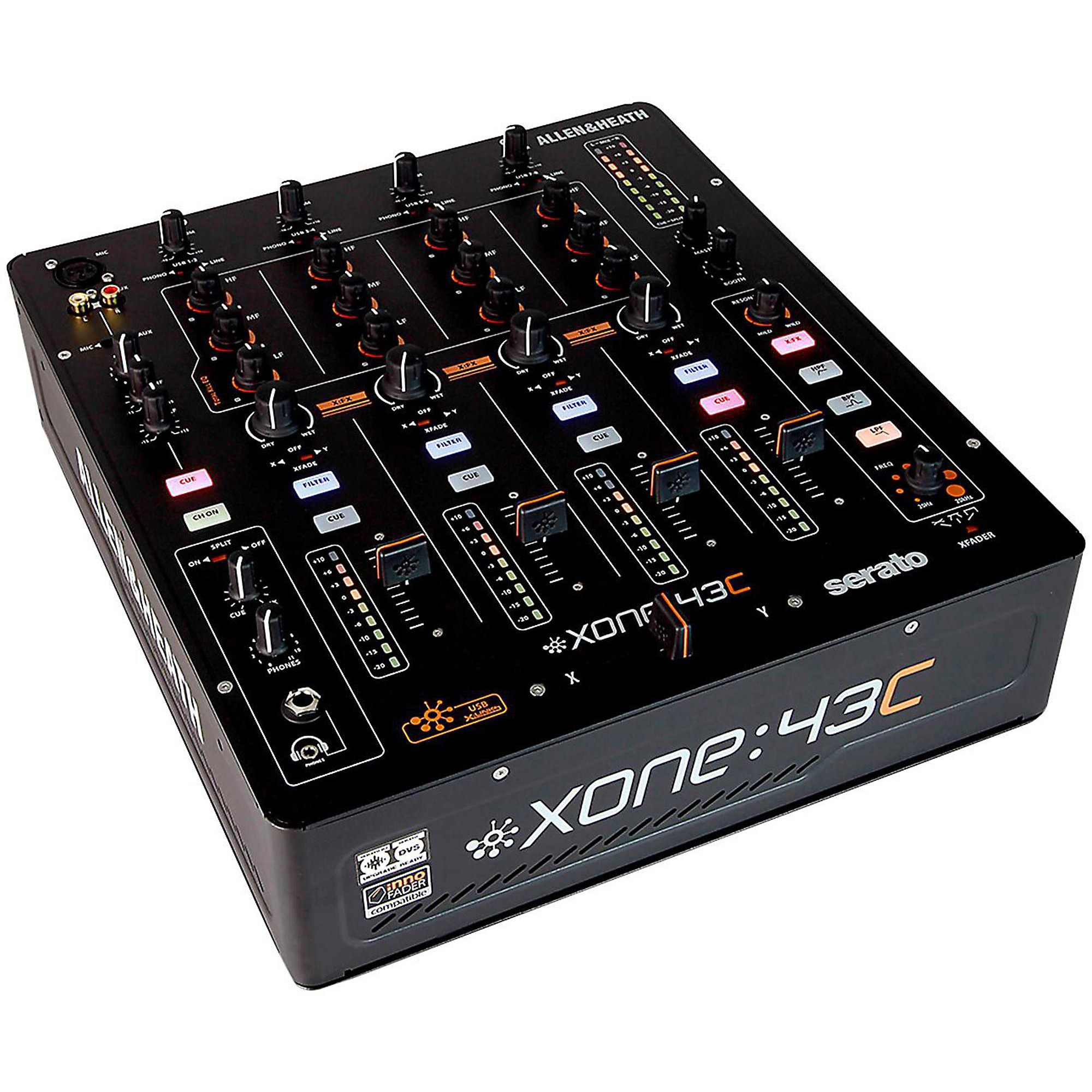 Allen & Heath Xone:43C DJ Mixer with Soundcard | Guitar Center