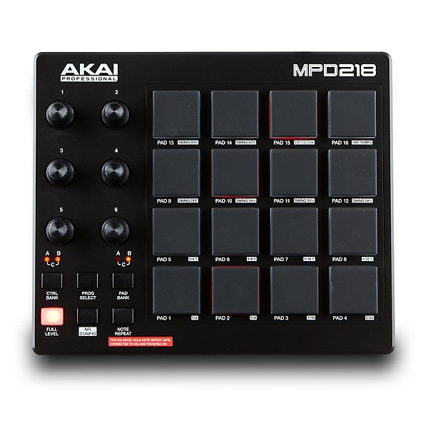 Akai Professional MPD218 Pad Controller | Guitar Center
