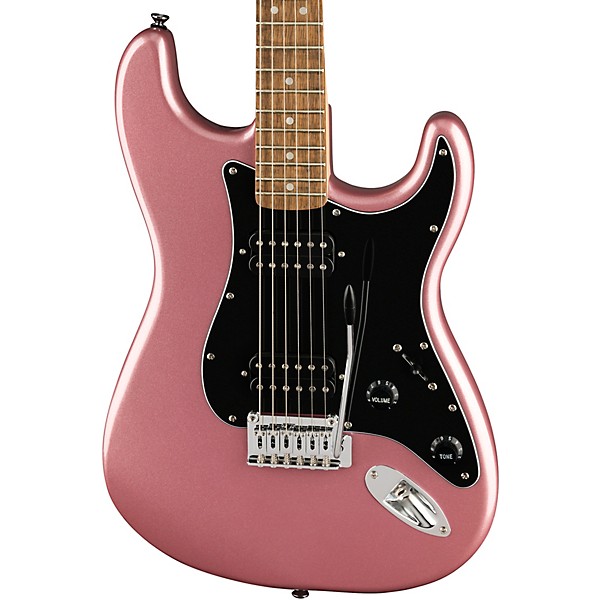 Squier Affinity Series Stratocaster HH Electric Guitar Burgundy