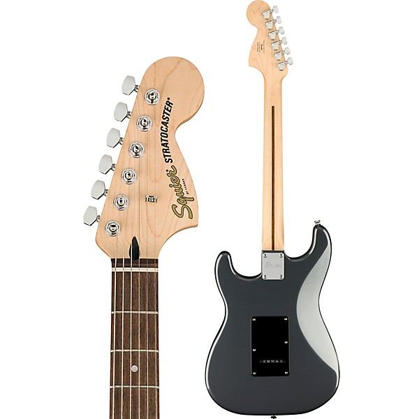 Squier Affinity Series Stratocaster HH Electric Guitar Charcoal