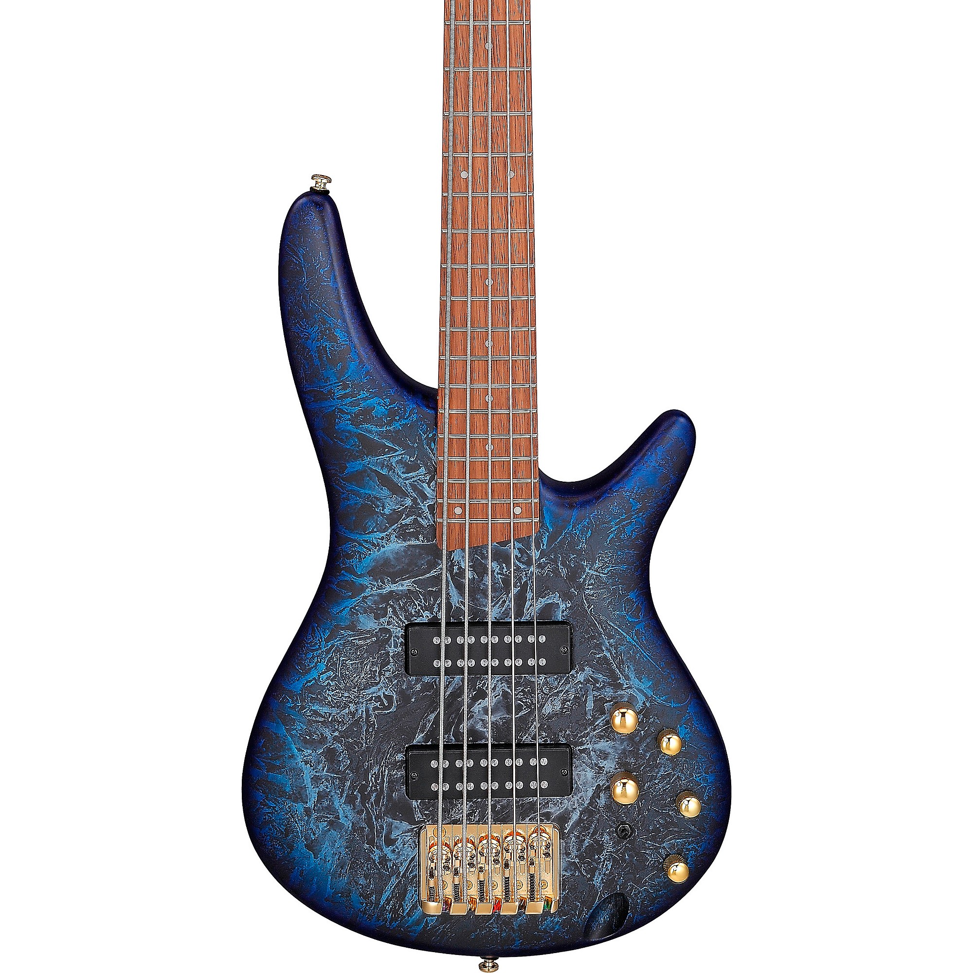 Ibanez SR305EDX 5-String Electric Bass Guitar Cosmic Blue Frozen