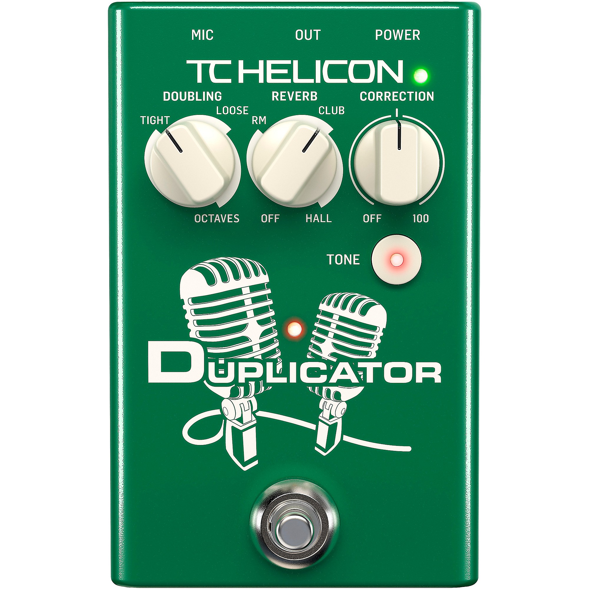 TC Helicon DUPLICATOR Vocal Doubling Effects Pedal | Guitar Center