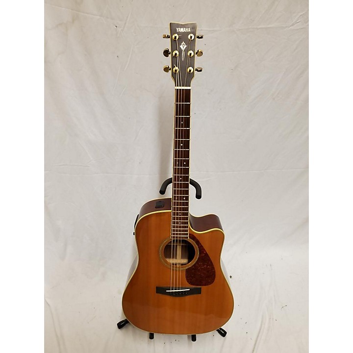 Used Yamaha DWX-8C Acoustic Electric Guitar Natural | Guitar Center