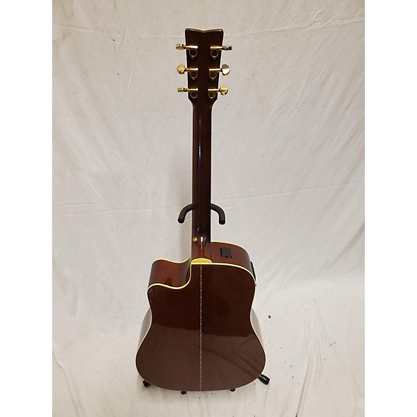 Used Yamaha DWX-8C Acoustic Electric Guitar Natural | Guitar Center