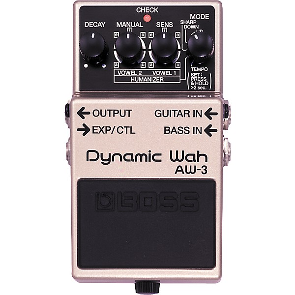 BOSS AW-3 Dynamic Wah Guitar Effects Pedal | Guitar Center