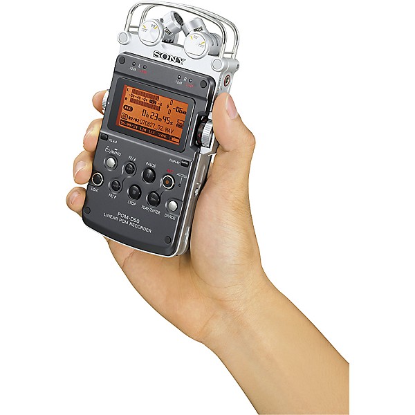 Open Box Sony PCM-D50 Portable Linear PCM Digital Recorder