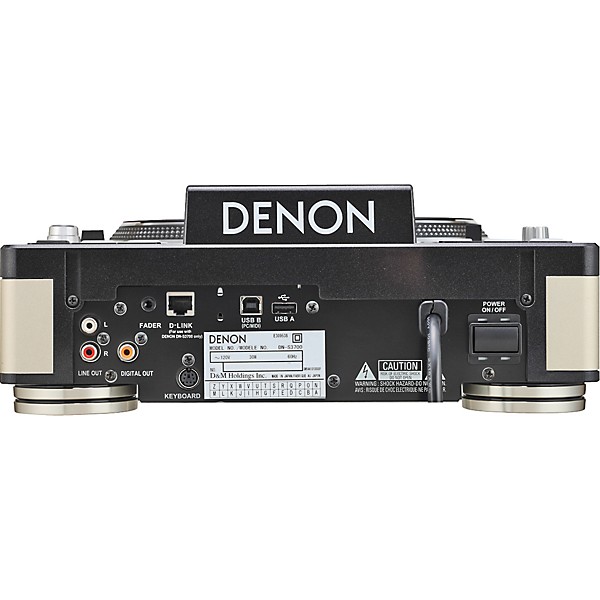 Denon DJ DN-S3700 Digital Turntable Media Player and Controller
