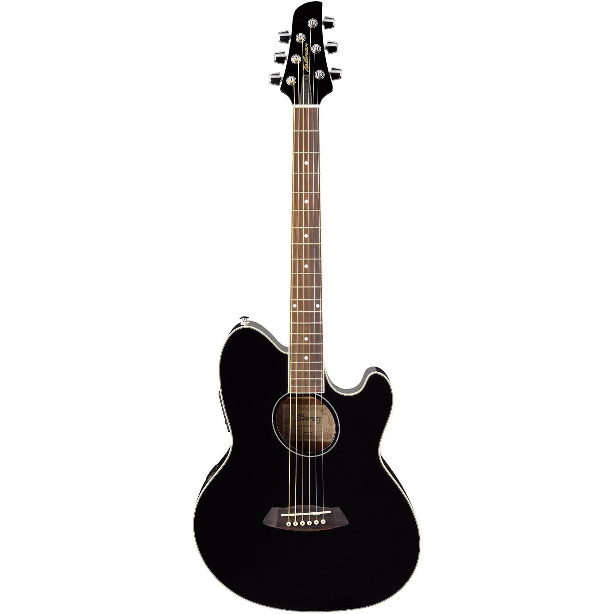 Ibanez Talman TCY10E Acoustic-Electric Guitar Black | Guitar Center