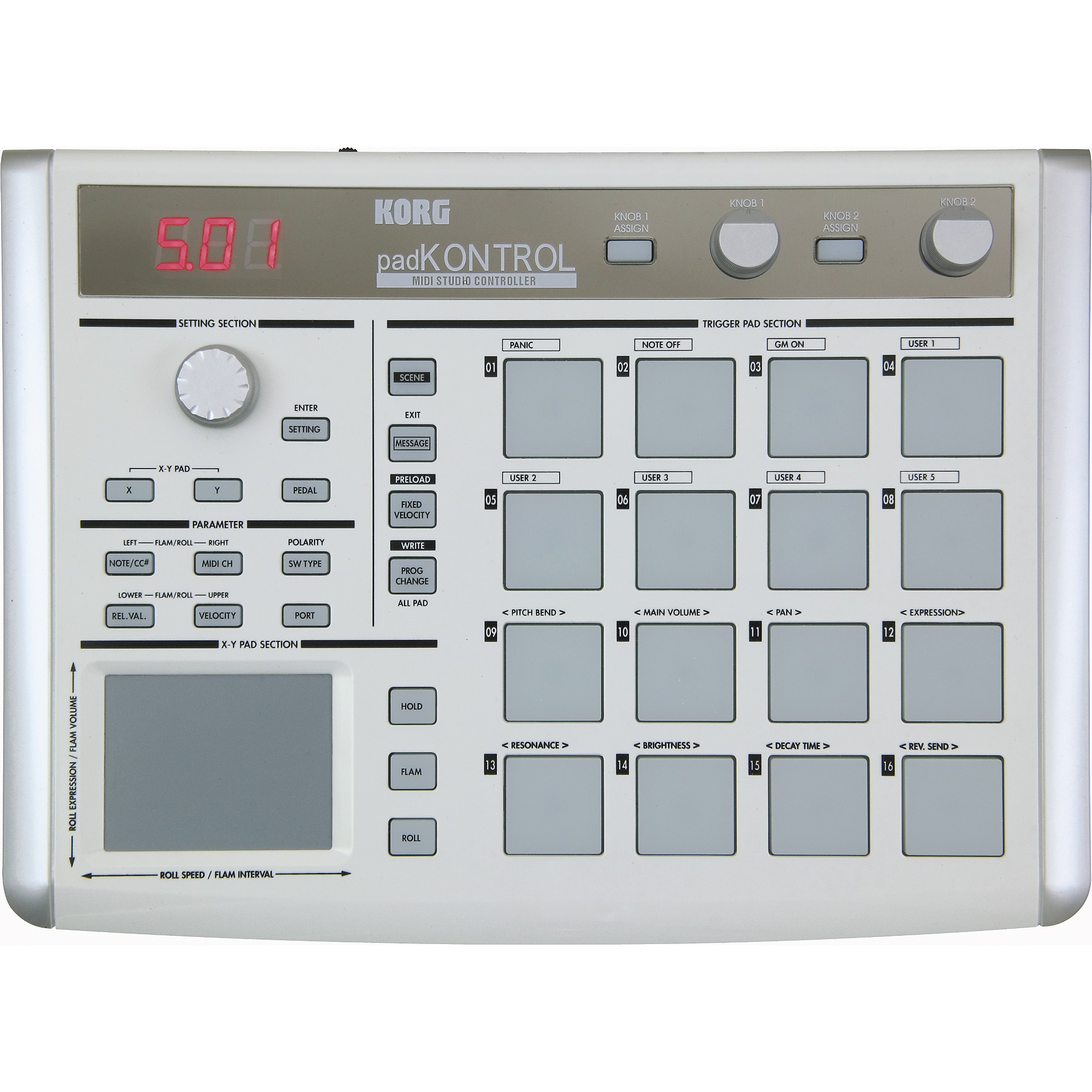 Open Box KORG padKONTROL USB MIDI Controller | Guitar Center