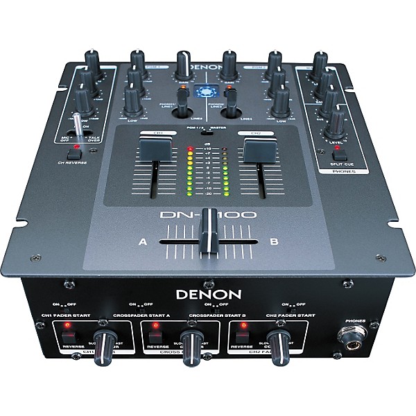 Restock Denon DJ DN-X100 Professional 2-Channel DJ Mixer | Guitar