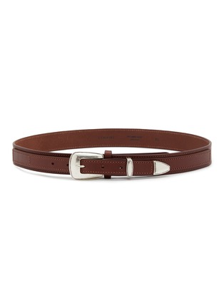 LEMAIRE | Almond Stud Leather Belt | Women | Lane Crawford
