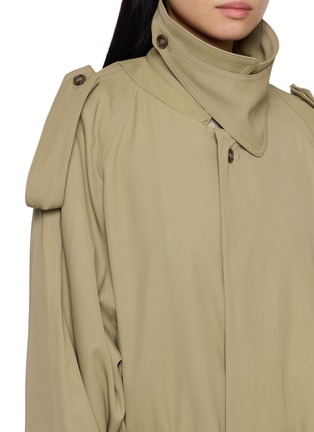 MM6 MAISON MARGIELA | Expansion Back Panel Trench Coat | Women