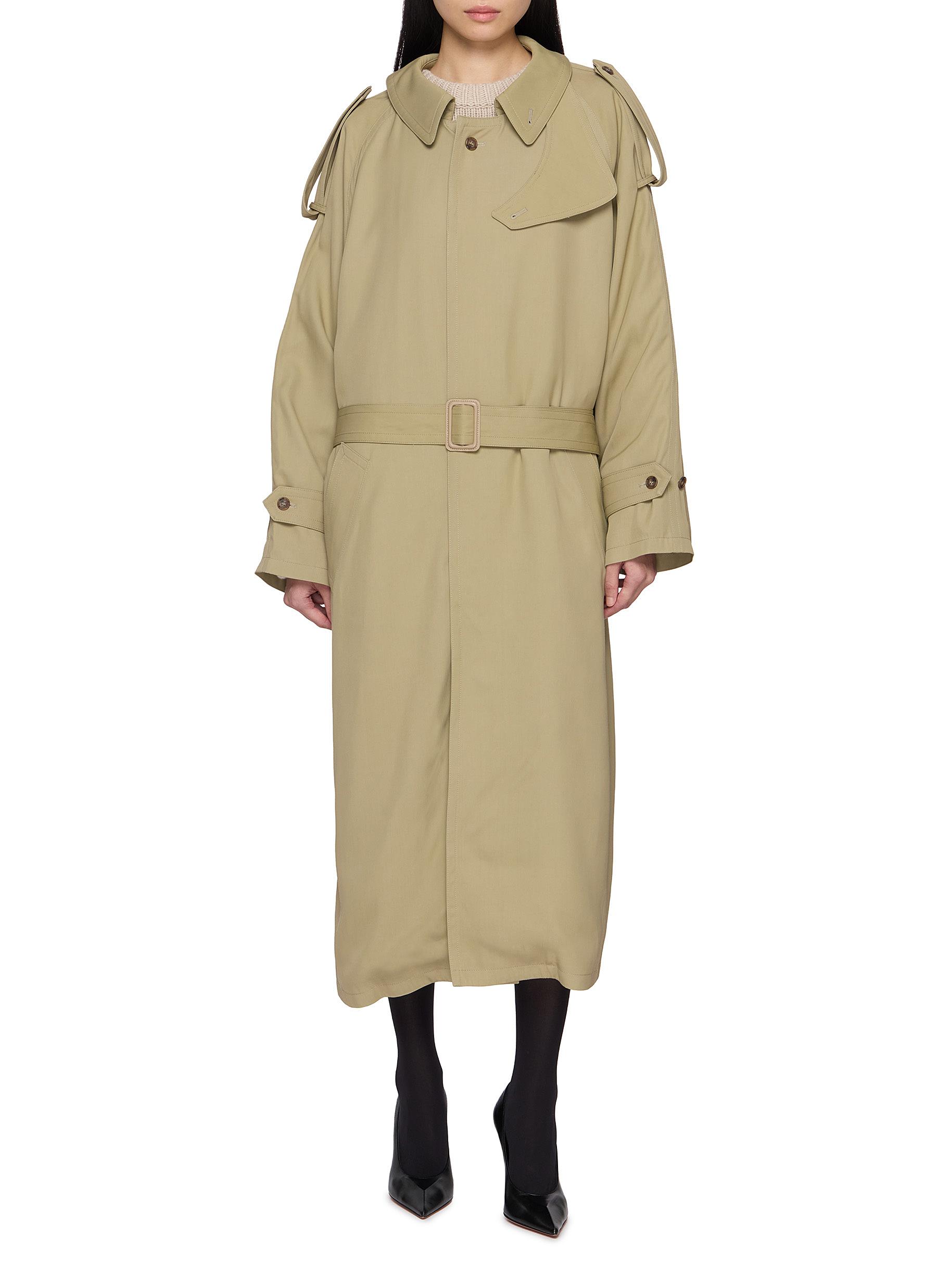 MM6 MAISON MARGIELA | Expansion Back Panel Trench Coat | Women