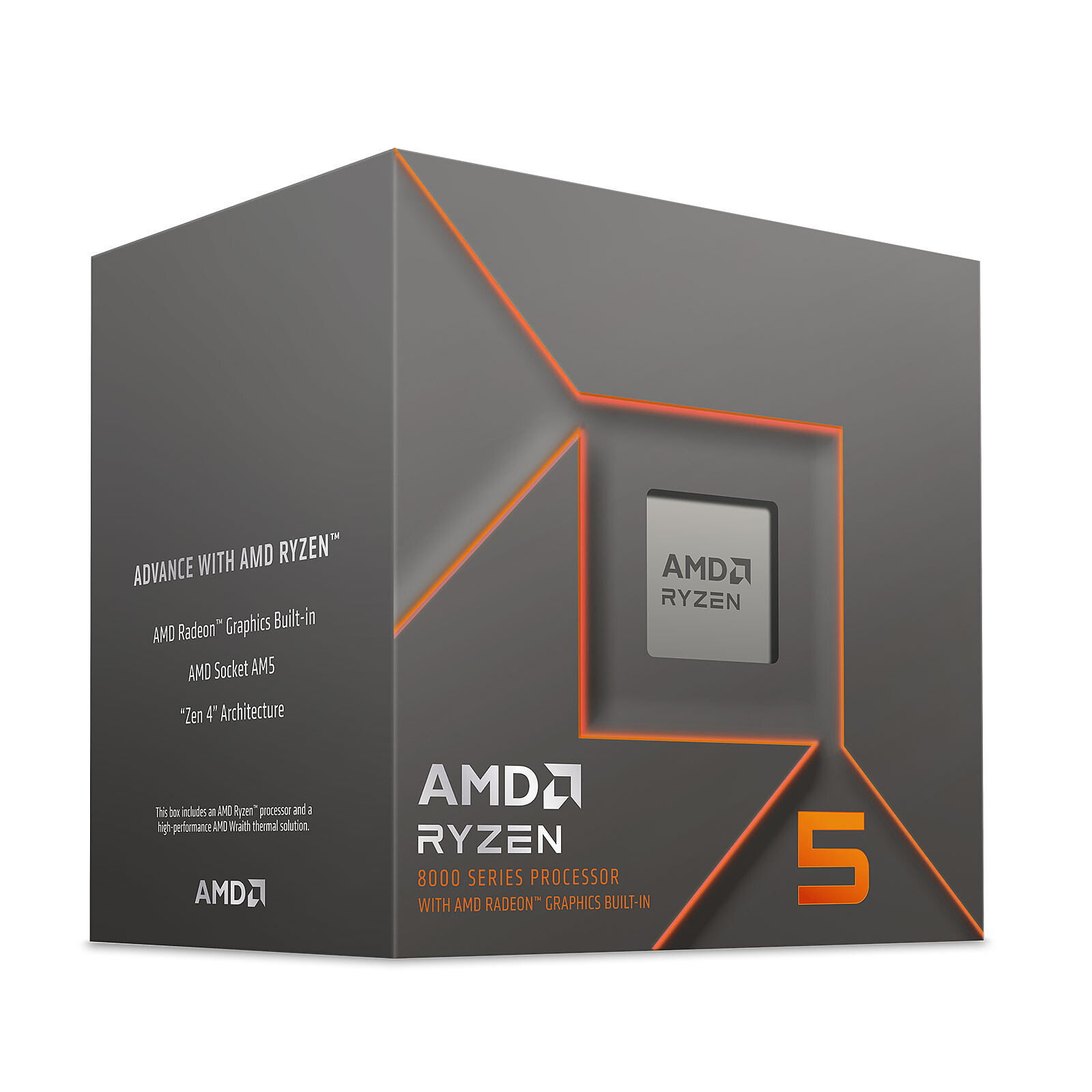 AMD Ryzen 5 8500G Wraith Stealth (3.5 GHz / 5.0 GHz) - Processor