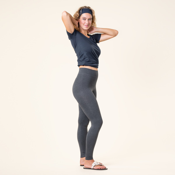 Women's Leggings Lisa | Graphite Melange | LIVING CRAFTS