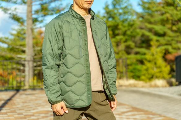 ユニクロの「リサイクルハイブリッドダウンジャケット」、冬が始まると