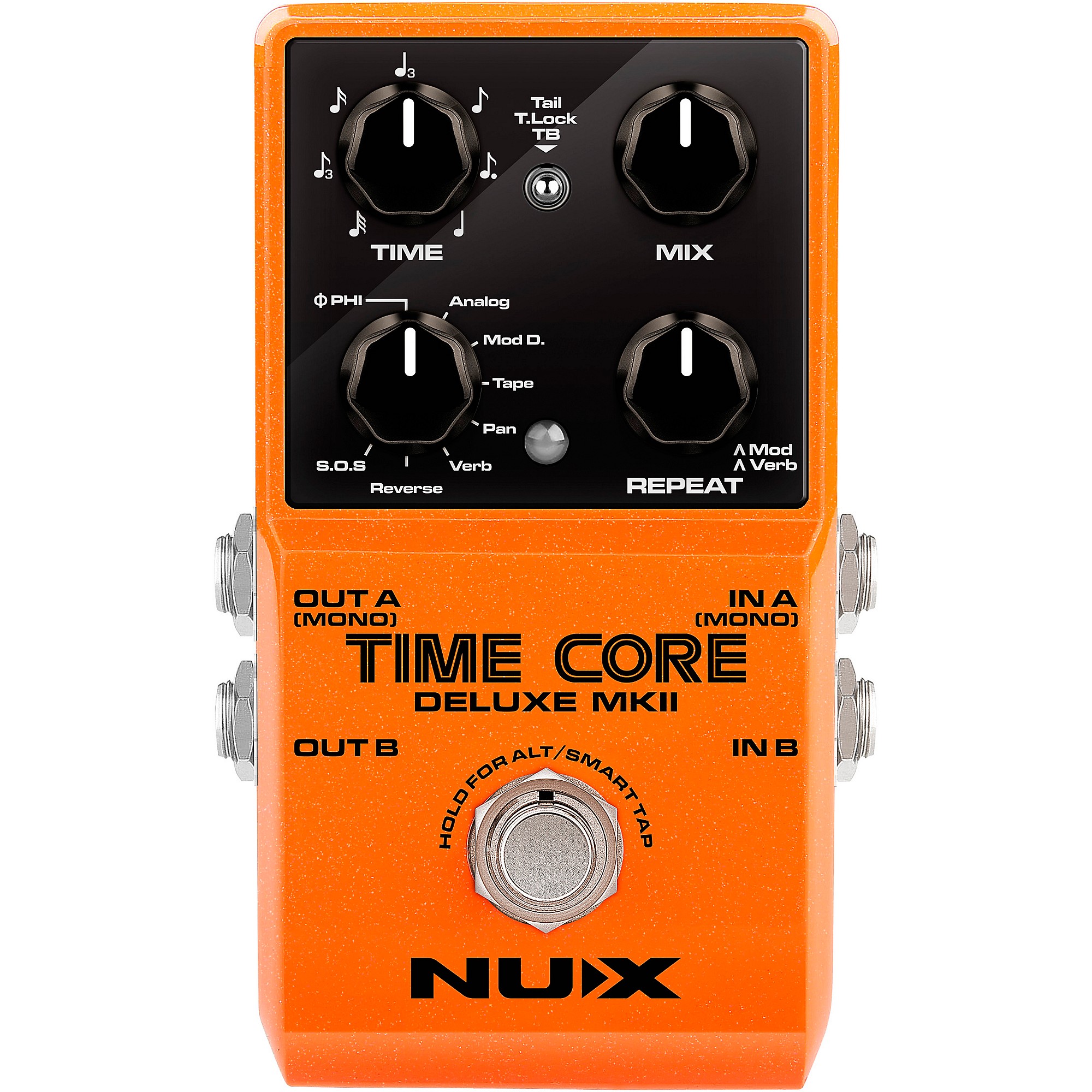 NUX Time Core Deluxe MKII with 7 Different Delays, Phrase Looper