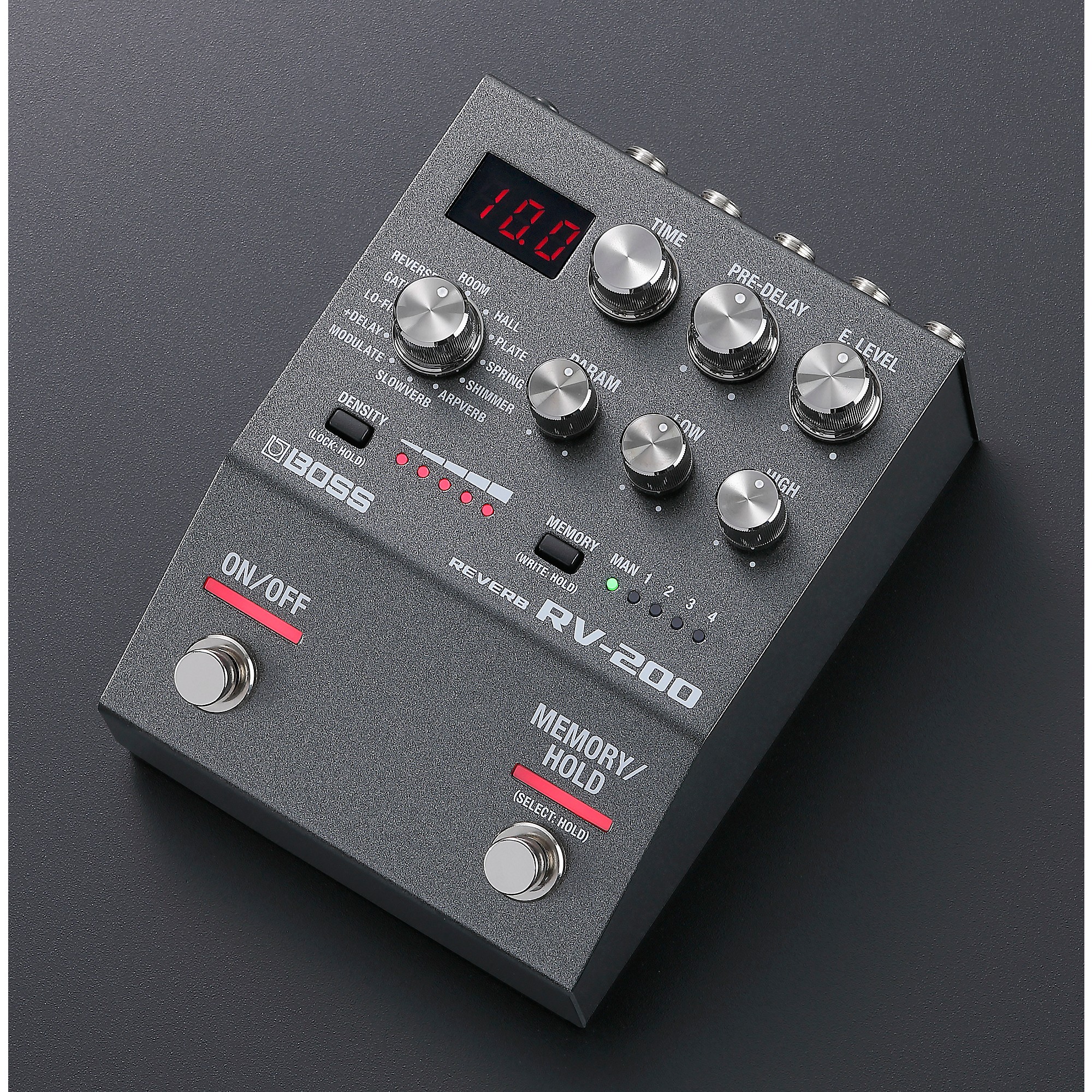 BOSS RV-200 Reverb Effects Pedal | Music & Arts