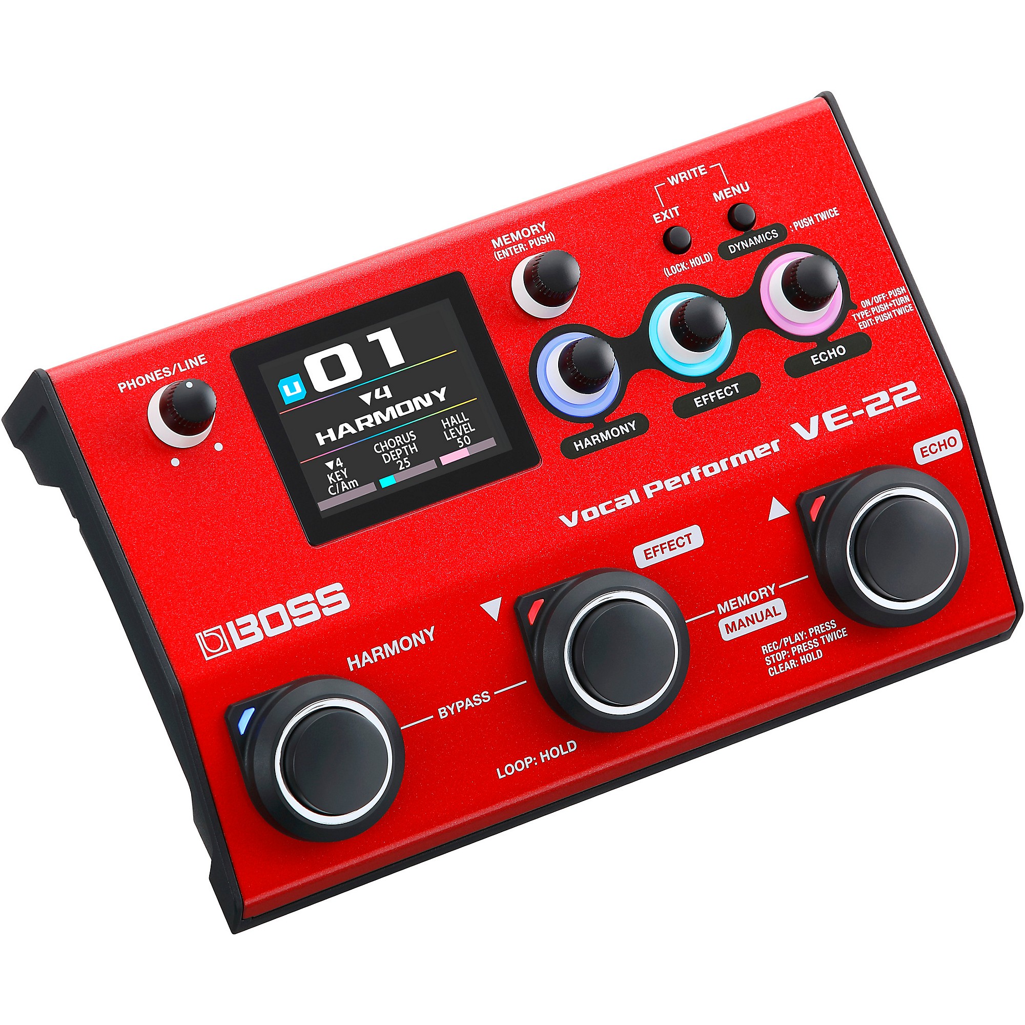 BOSS VE-22 Vocal Performer Effects Processor | Music & Arts